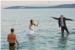 U vjenčanici i odijelu zaigrali picigin pa se provozali na jet-skiju