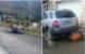 PROMETNA NESREĆA U MALOM ZATONU: Jedno vozilo završilo na krovu, drugo u dvorištu obiteljske kuće! /FOTO/