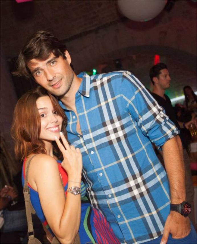 Vedran Ćorluka i Franka Batelić