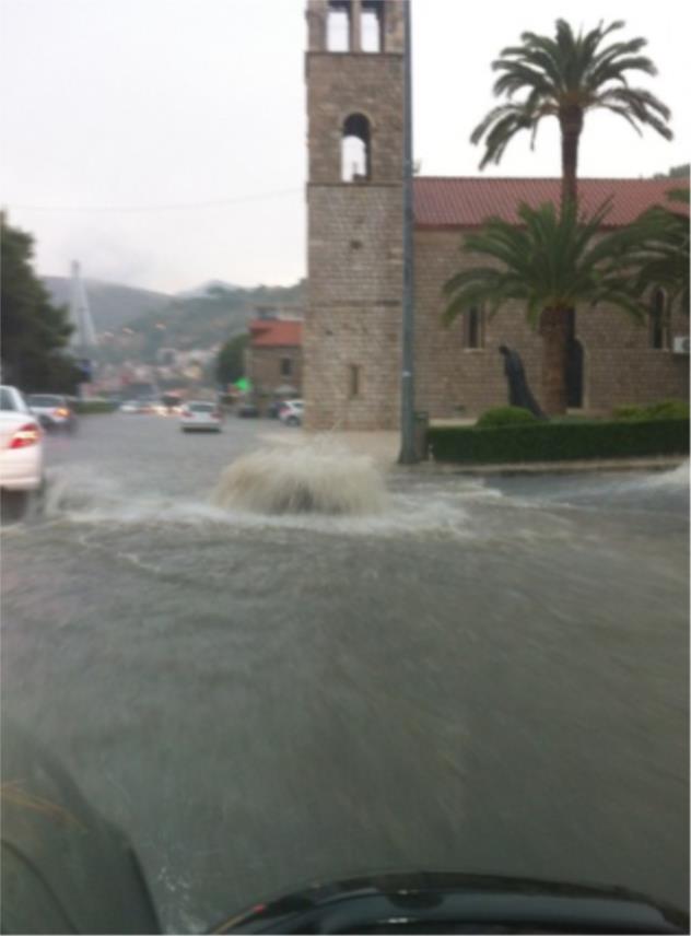 Nevrijeme u Dubrovniku