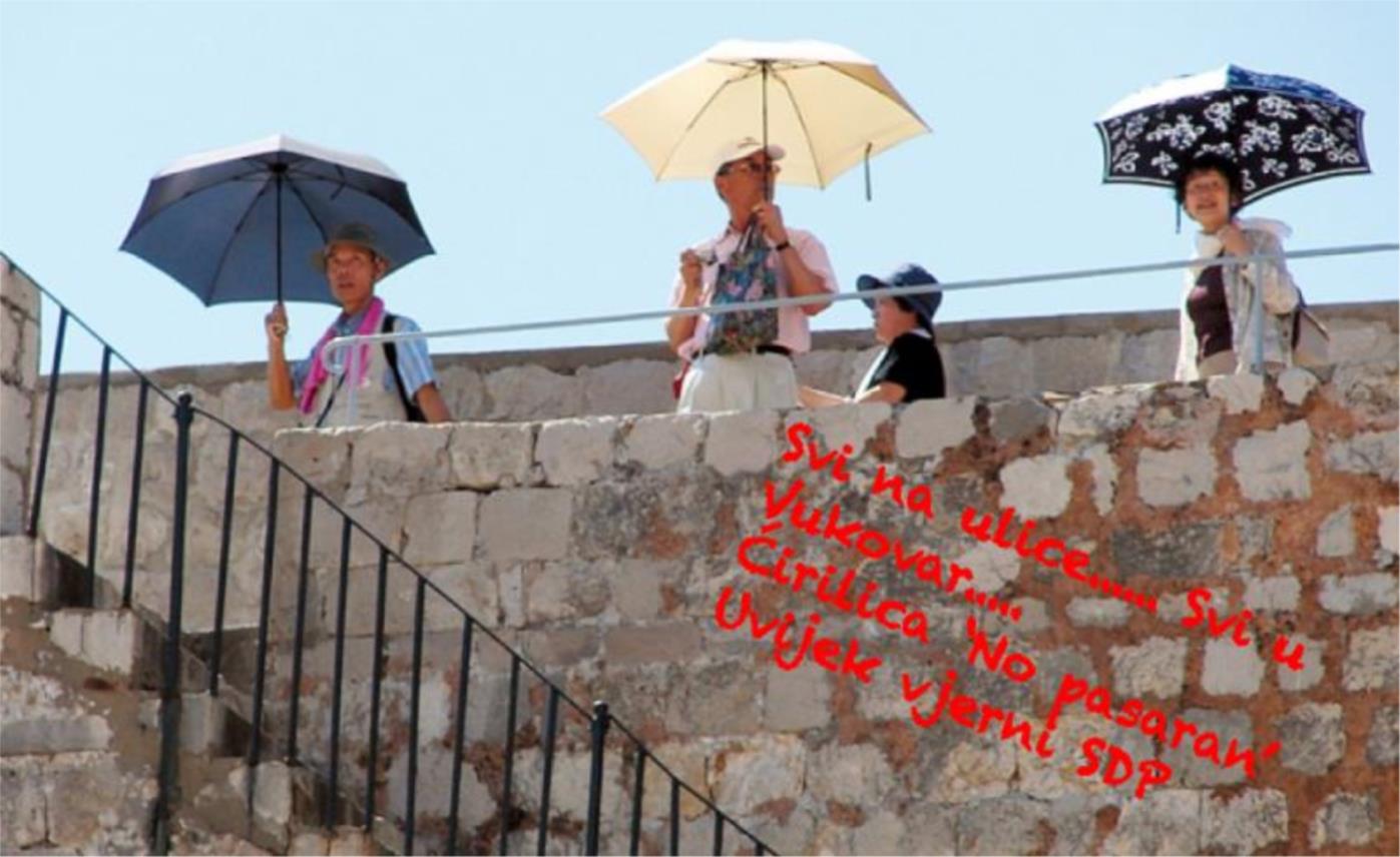 Neprimjerene parole u Dubrovniku