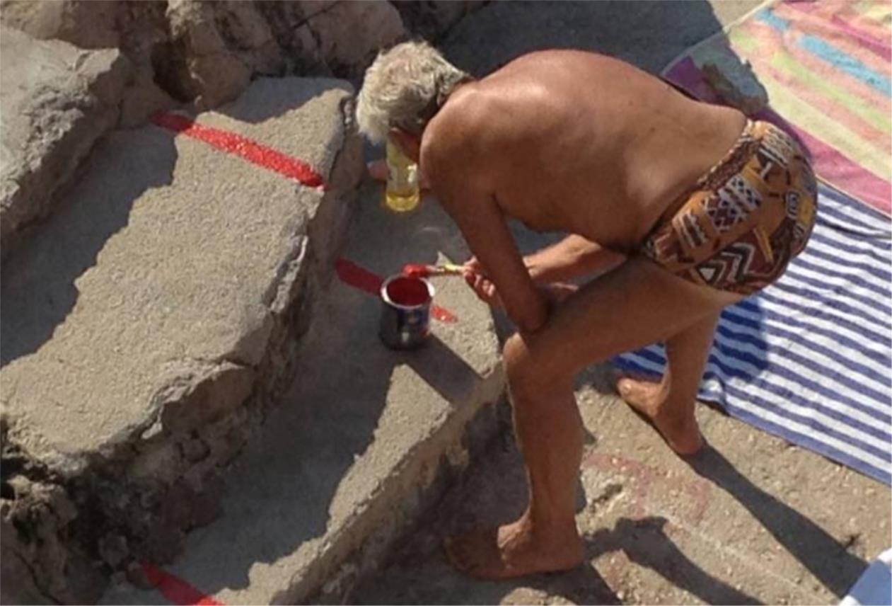 Talijan na Maloj Buži