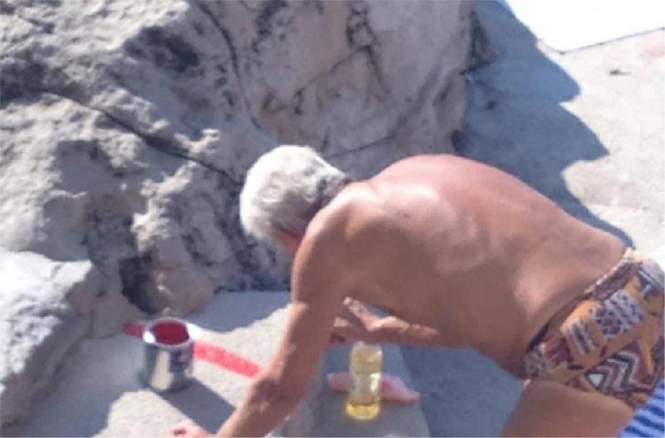 Talijan na Maloj Buži