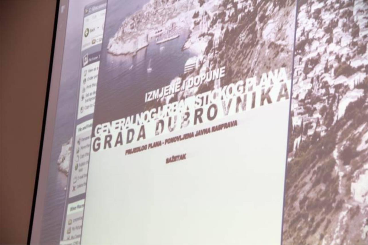  javna rasprava o GUP-u Grada Dubrovnika