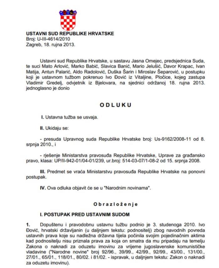 Prevlaka rjesenje