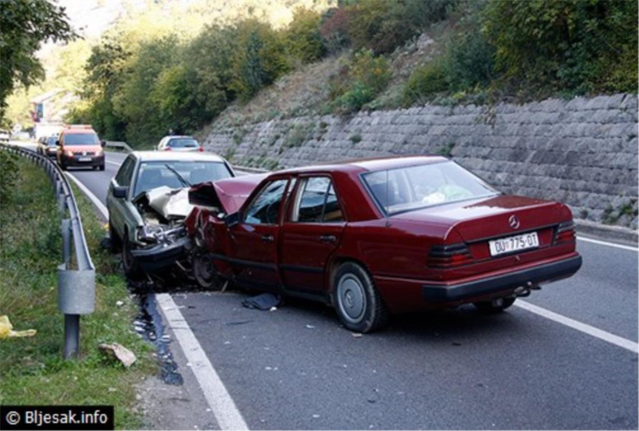 Teška prometna nesreća na Buni
