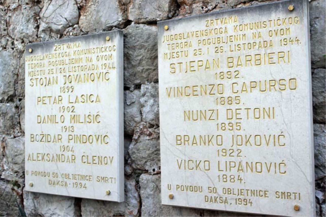 Komemoracija na Daksi  0
