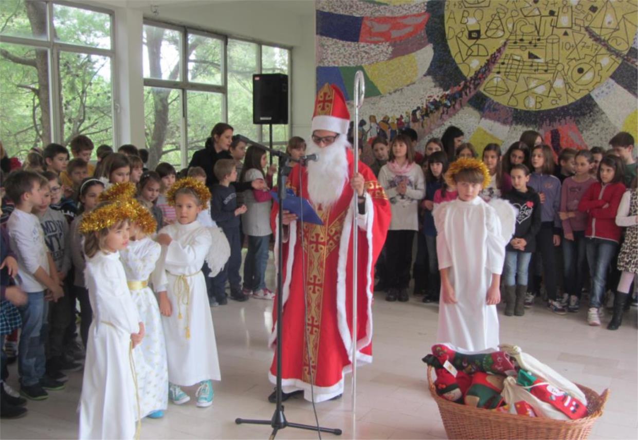 Sv. Nikola u OŠ Lapad