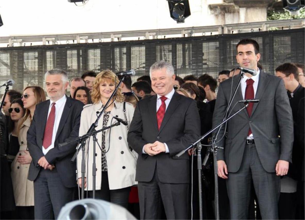 Doček za djecu na Stradunu 0