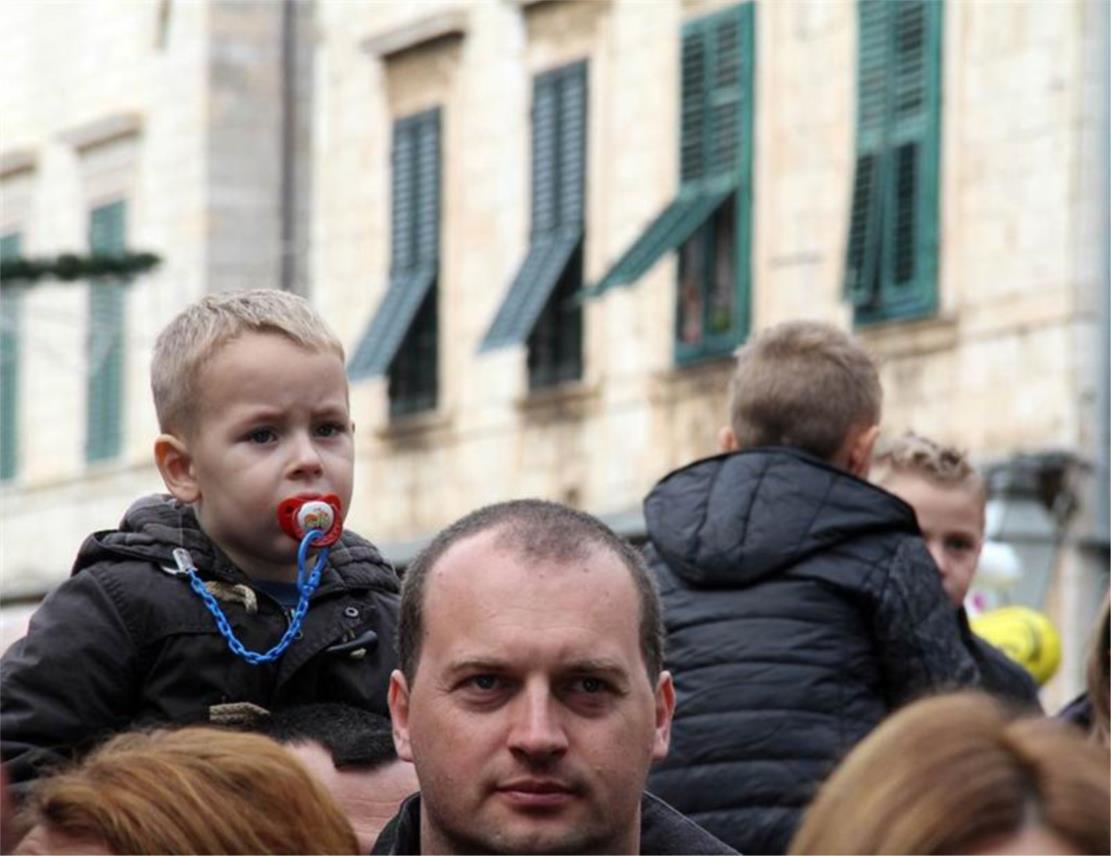 Doček za djecu na Stradunu 0