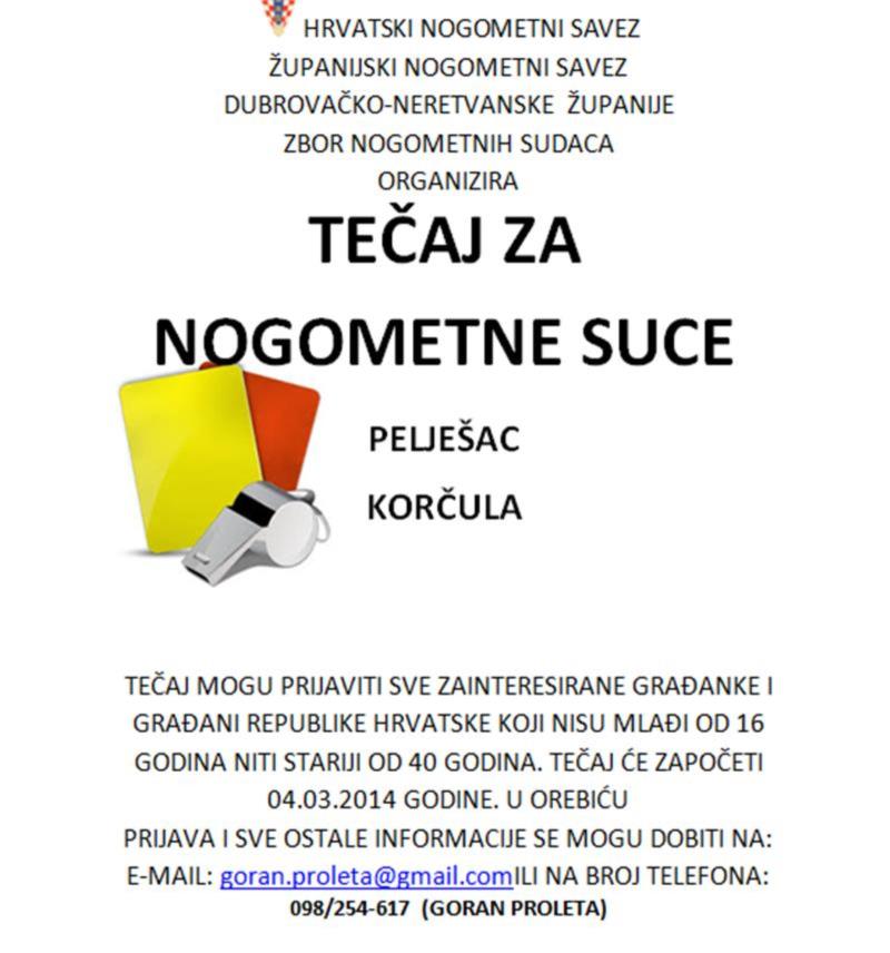 Nogometni suci tecaj 0
