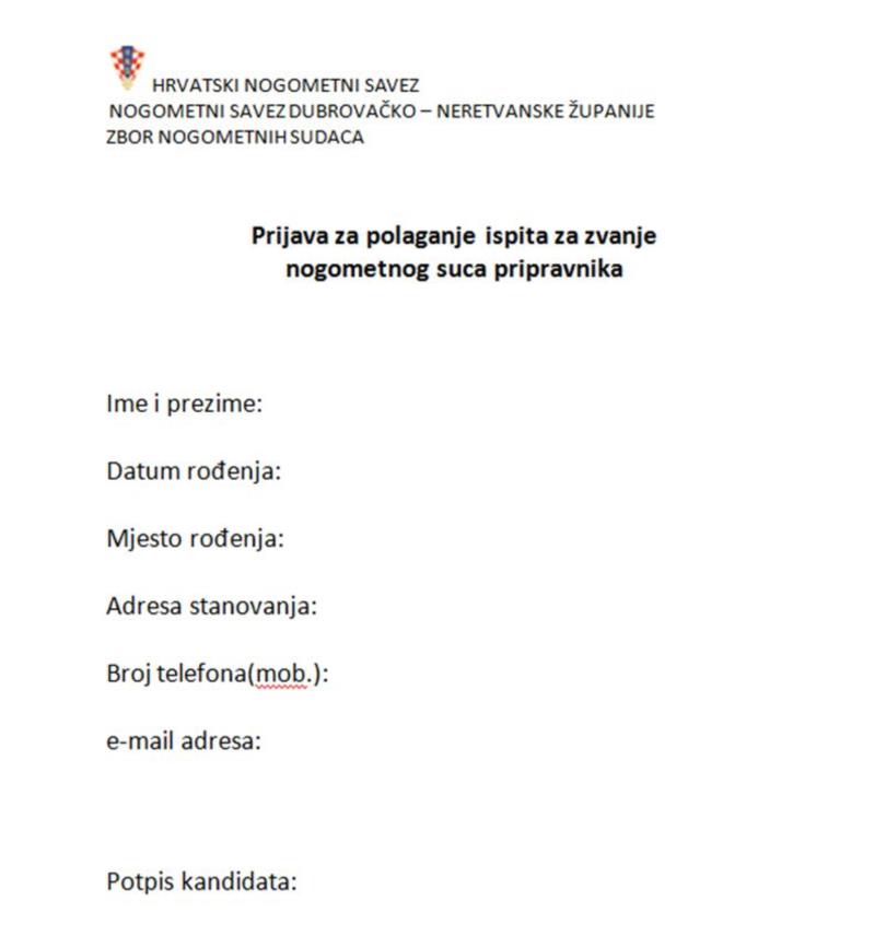 Nogometni suci tecaj 0