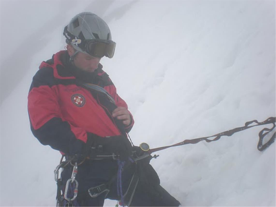 Detalj sa alpinističkog uspona na Grossglockner