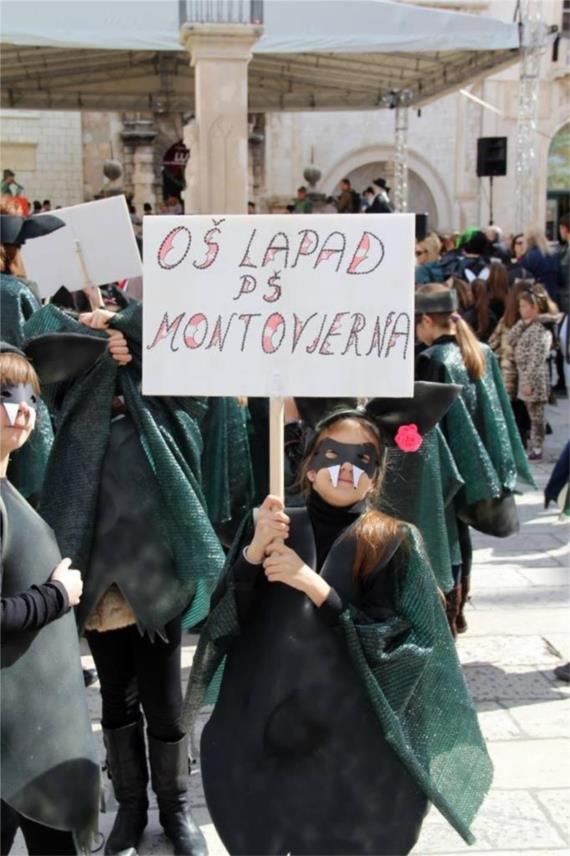 Maškare od 1. do 4. razreda na Stradunu 0