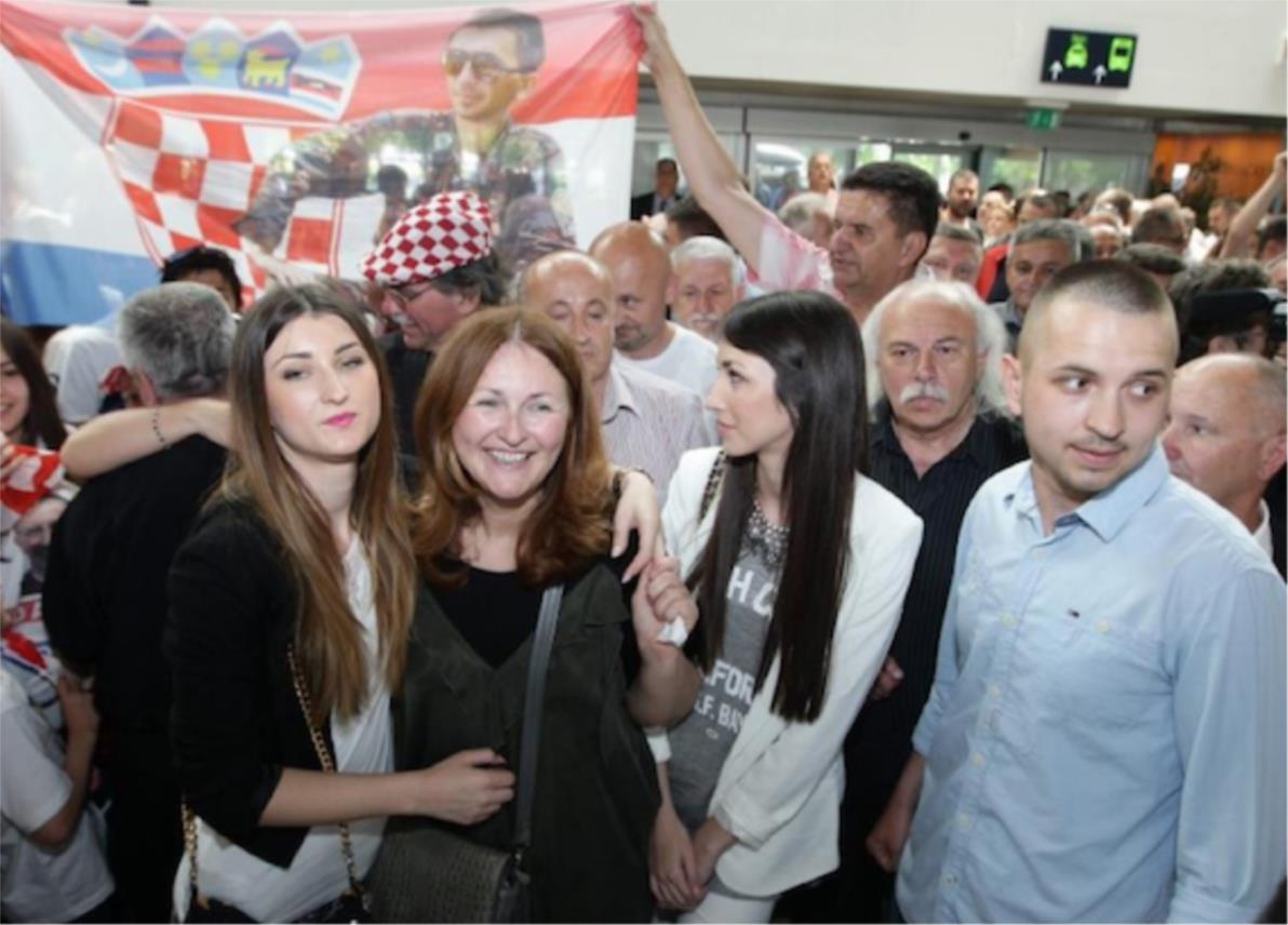 Dario Kordić u Zagrebu
