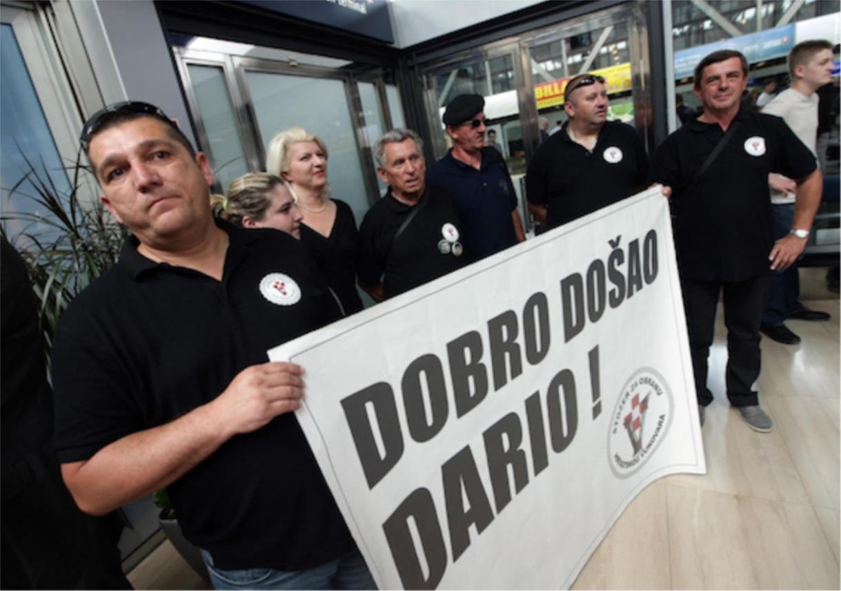 Dario Kordić u Zagrebu