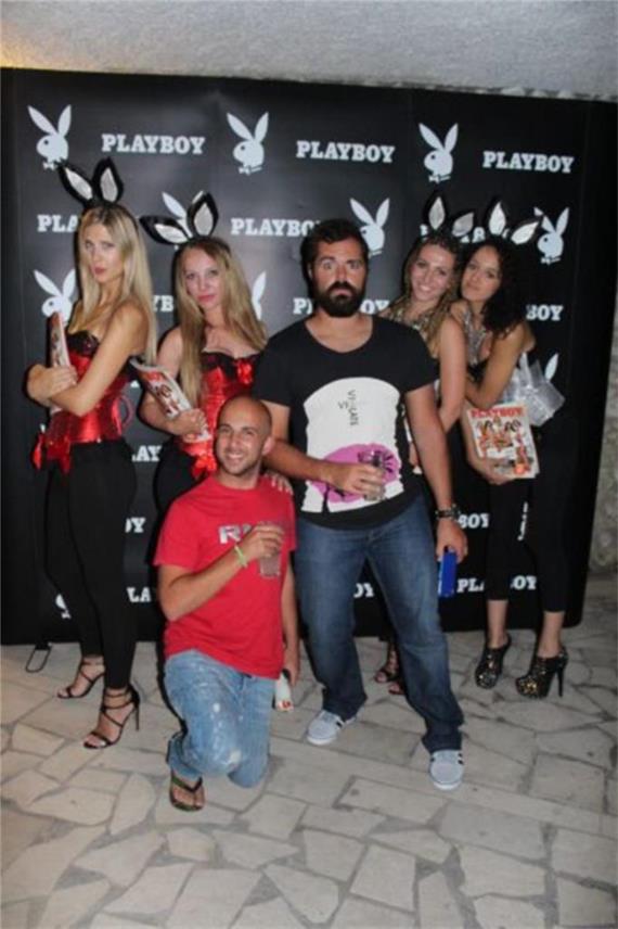 East West i Playboy party 0