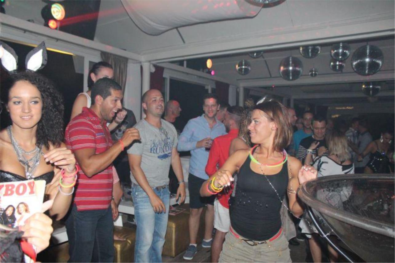 East West i Playboy party 0