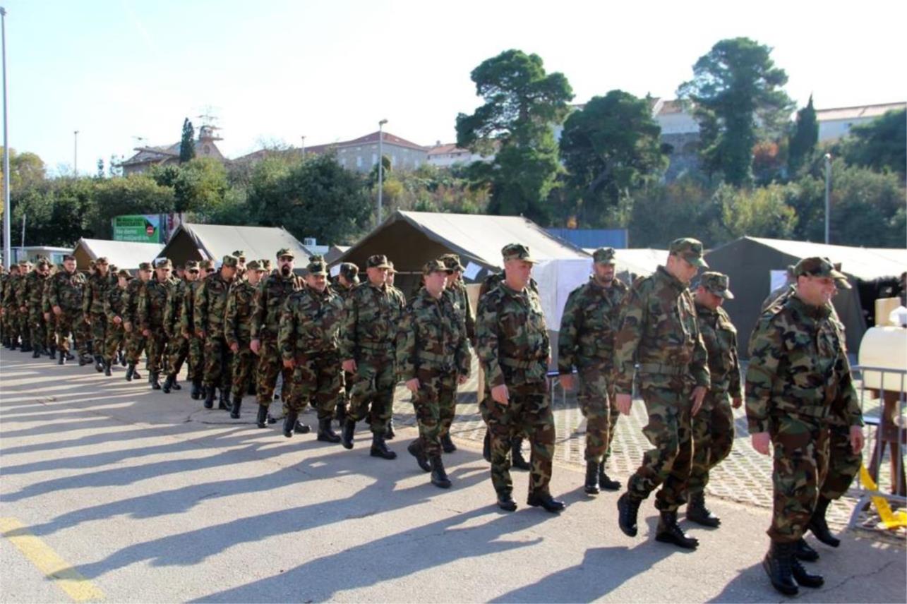 POSTROJAVANJE REZERVISTA DUBROVNIK  0