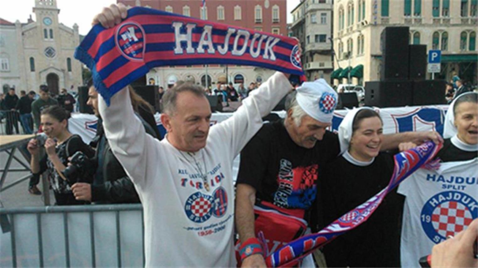 Prosvjed Hajduk  0