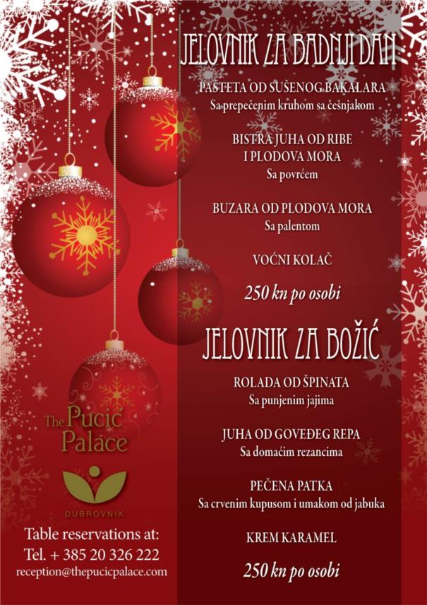 Cafe Royal jelovnik