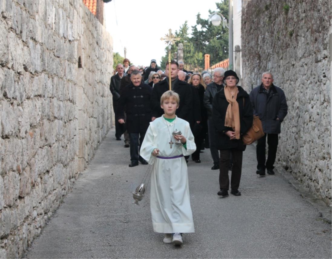 Sprovod don Jerka Pejića