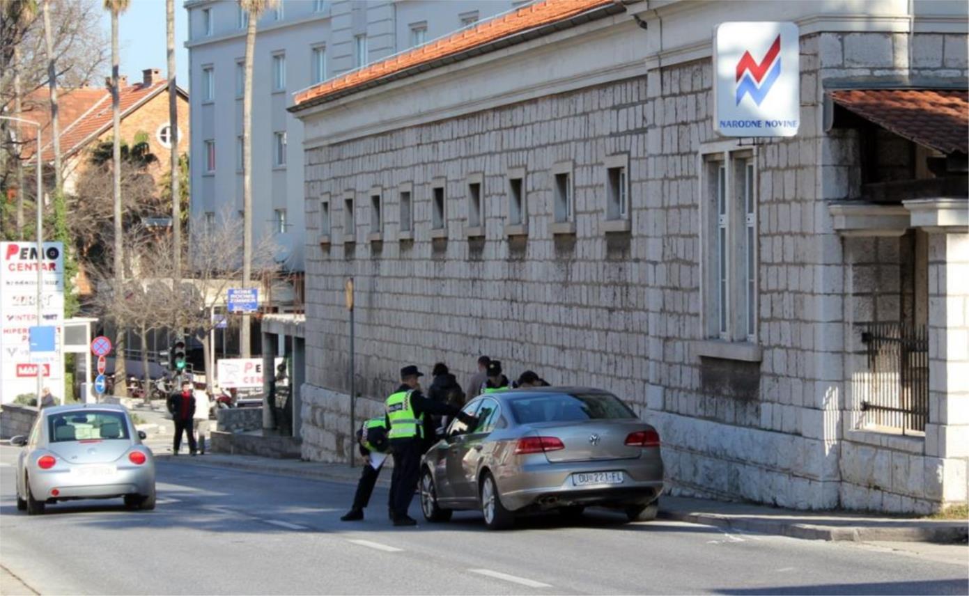 Prometna nesreća policija