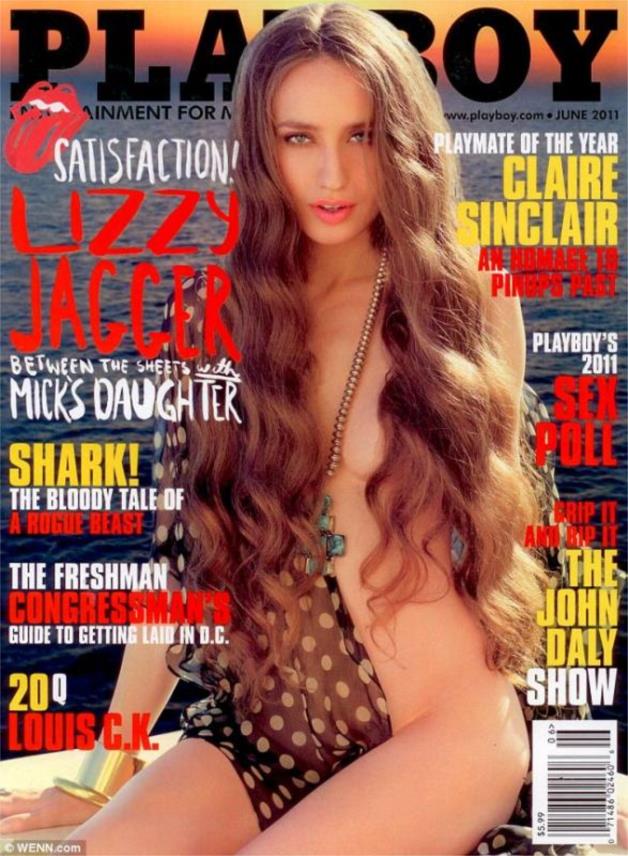 lizz jagger playboy
