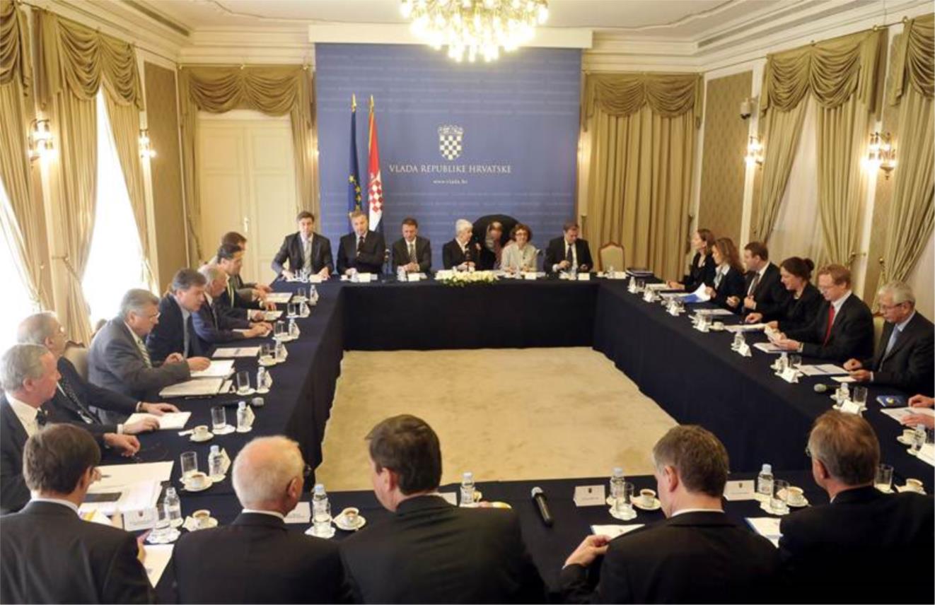 Jadranka Kosor i veleposlanici zemalja EU