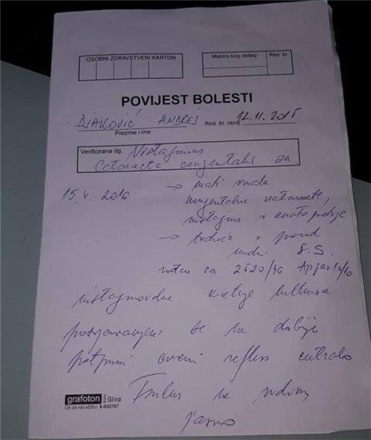 Uputnica za bolnicu 0