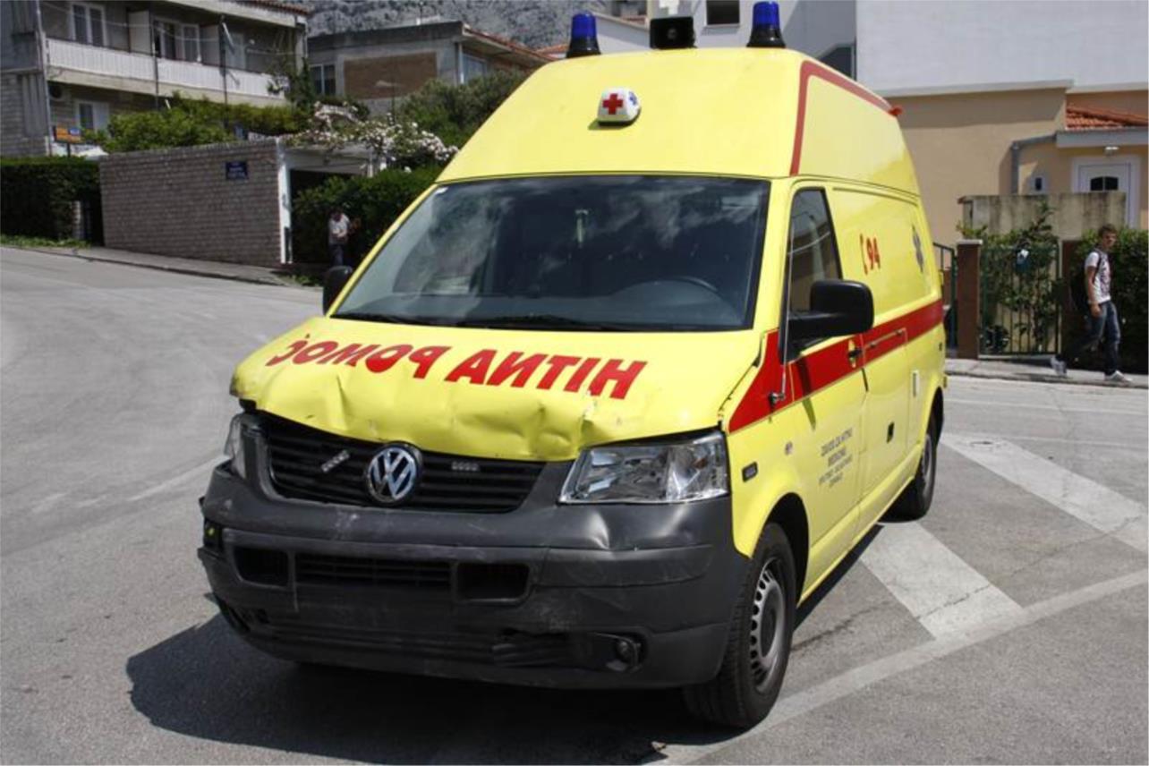 Sudar Hitne pomoći i Peugeota
