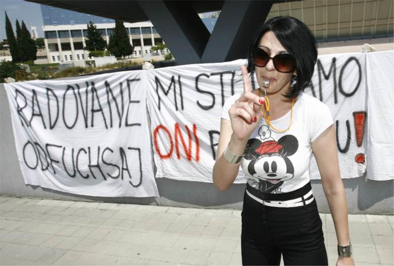 Prosvjedi studenata u Splitu