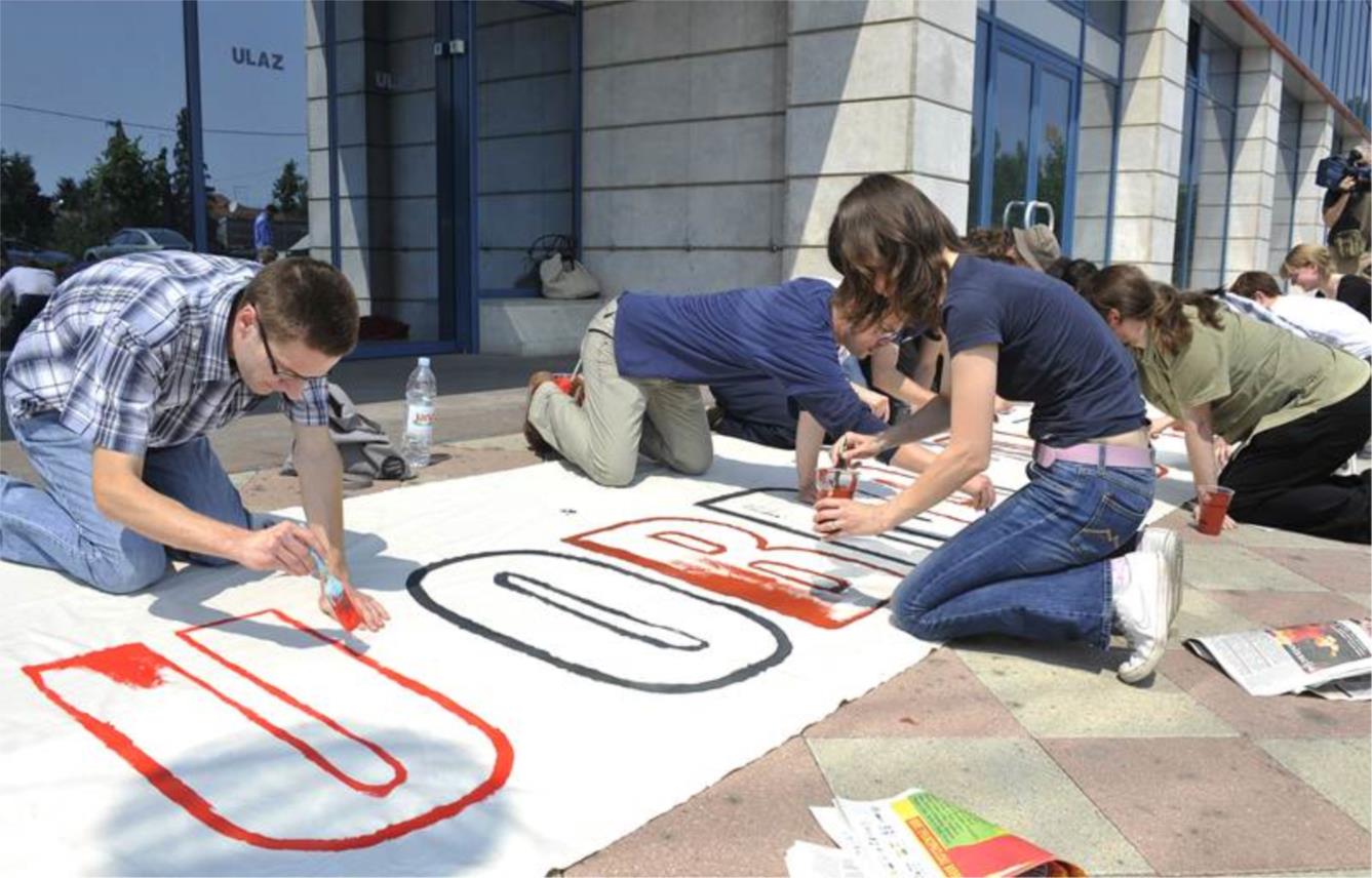 Podršku Splićanima pružili su i članovi Akademske solidarnosti Zagreb