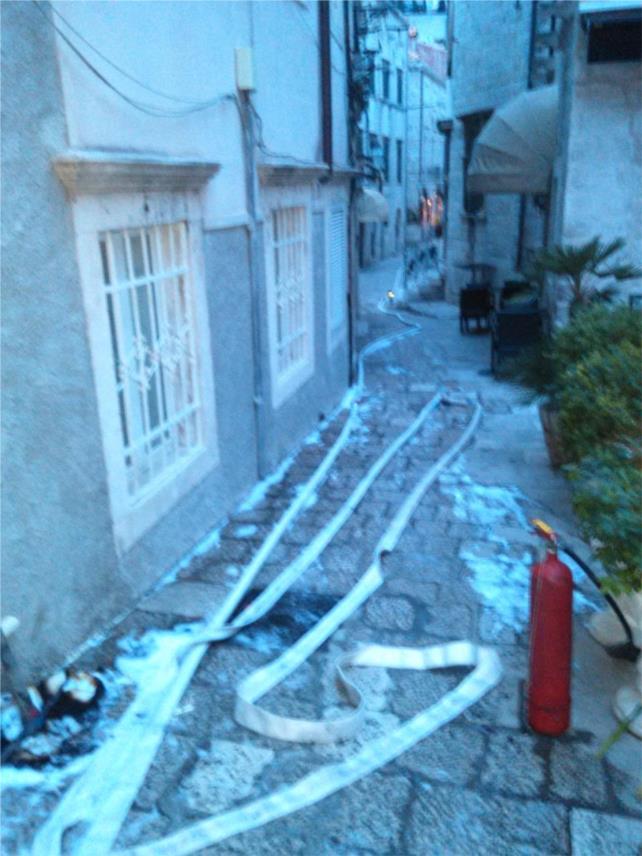 Požar - Restoran Domino