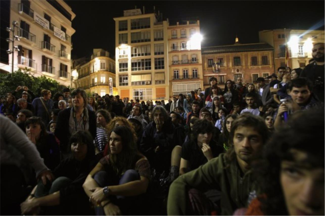Deseci tisuća prosvjednika prenoćili su u Madridu