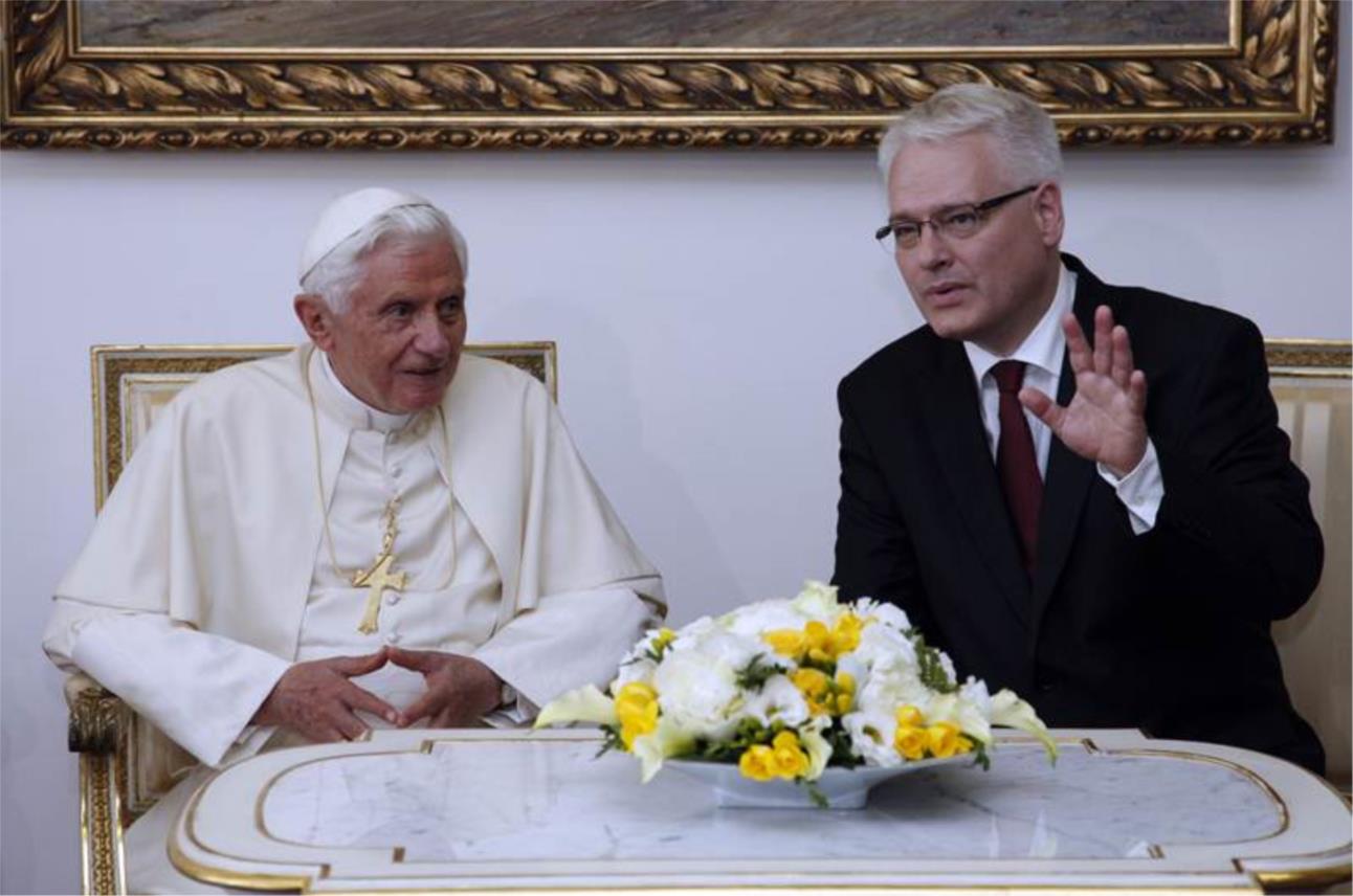 Papa kod predsjednika Josipovića