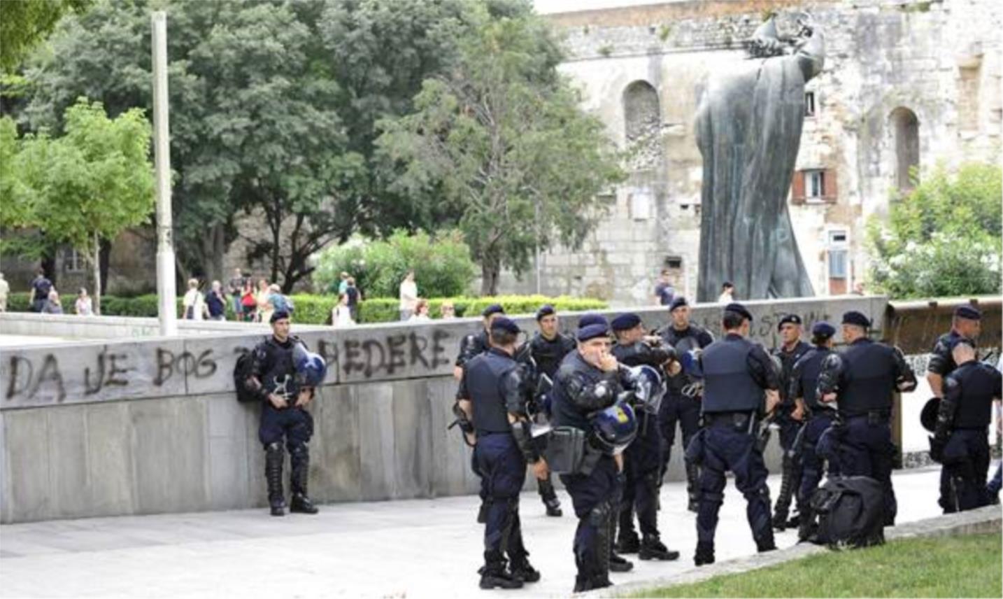 Gay Pride u Splitu policija