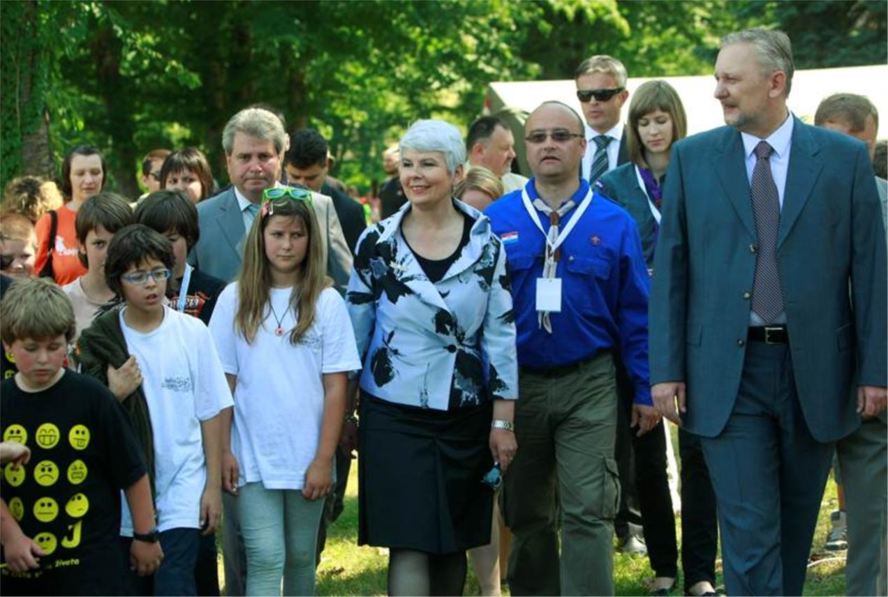 Premijerka Kosor u Gornjoj Bistri