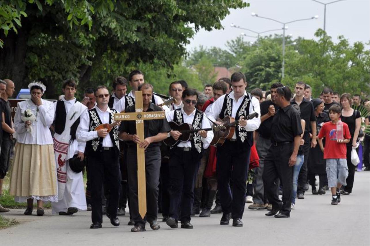 Županja - pogreb poginulih mladića