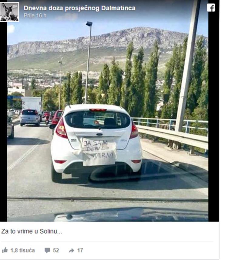 Dnevna doza prosječnog Dalmatinca