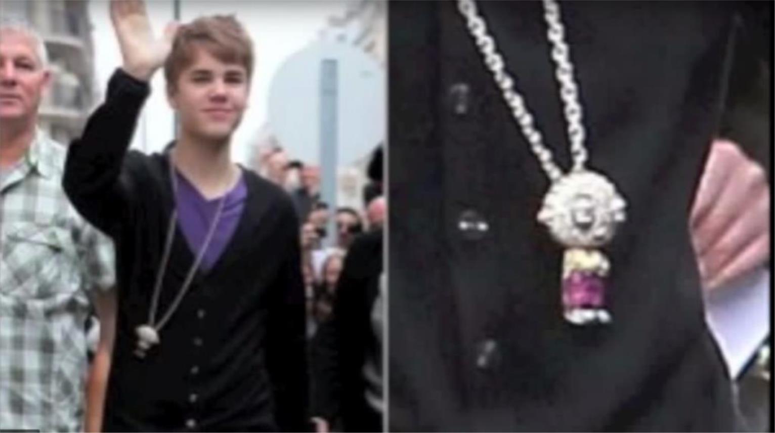 Stewie Griffin dijamantna ogrlica  