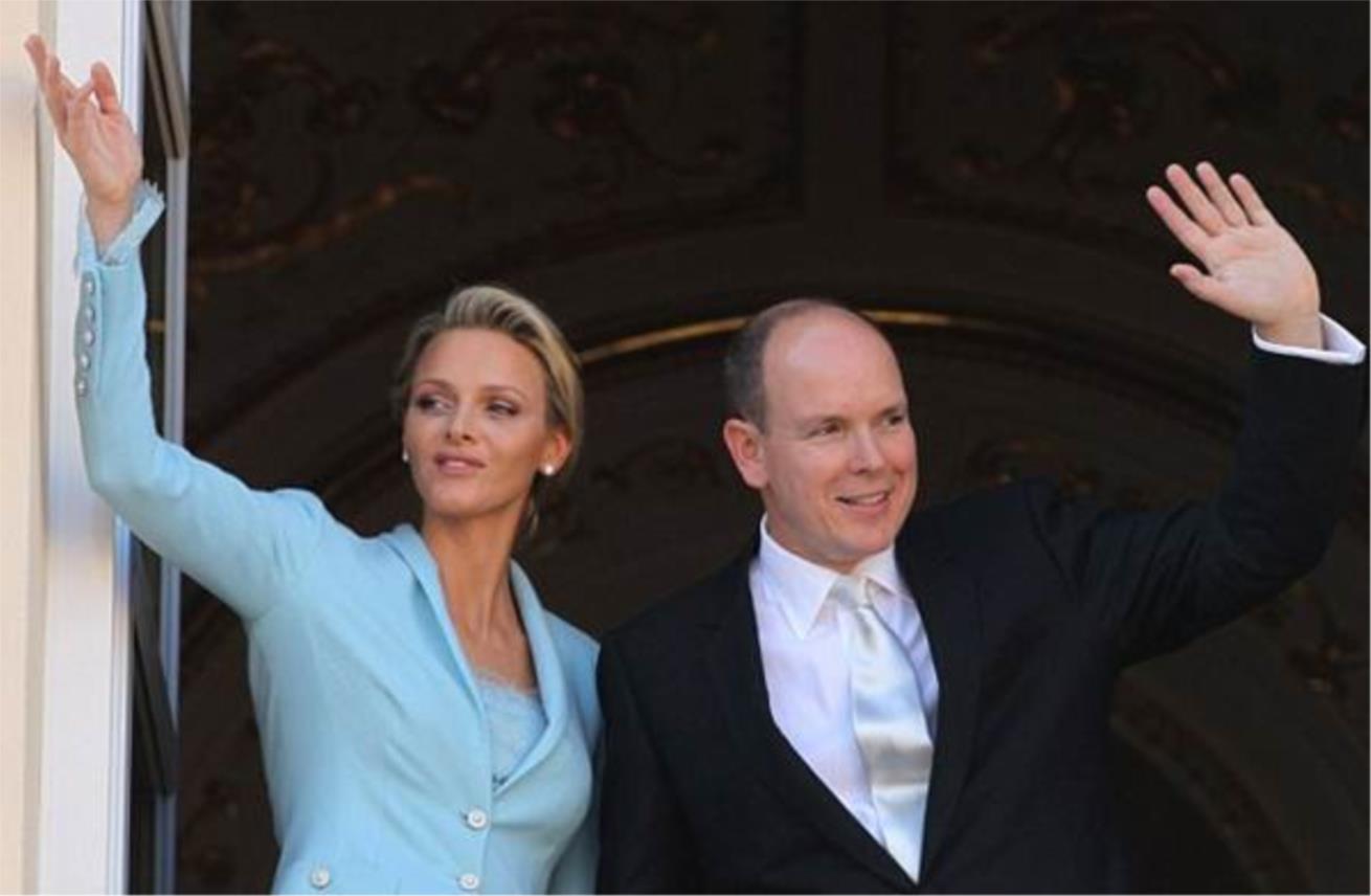 Princ Albert i Charlene Wittstock