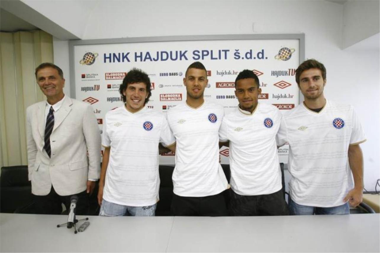 Sportski direktor Milo Nižetić, Vuković, Sarić, Dens i Lima