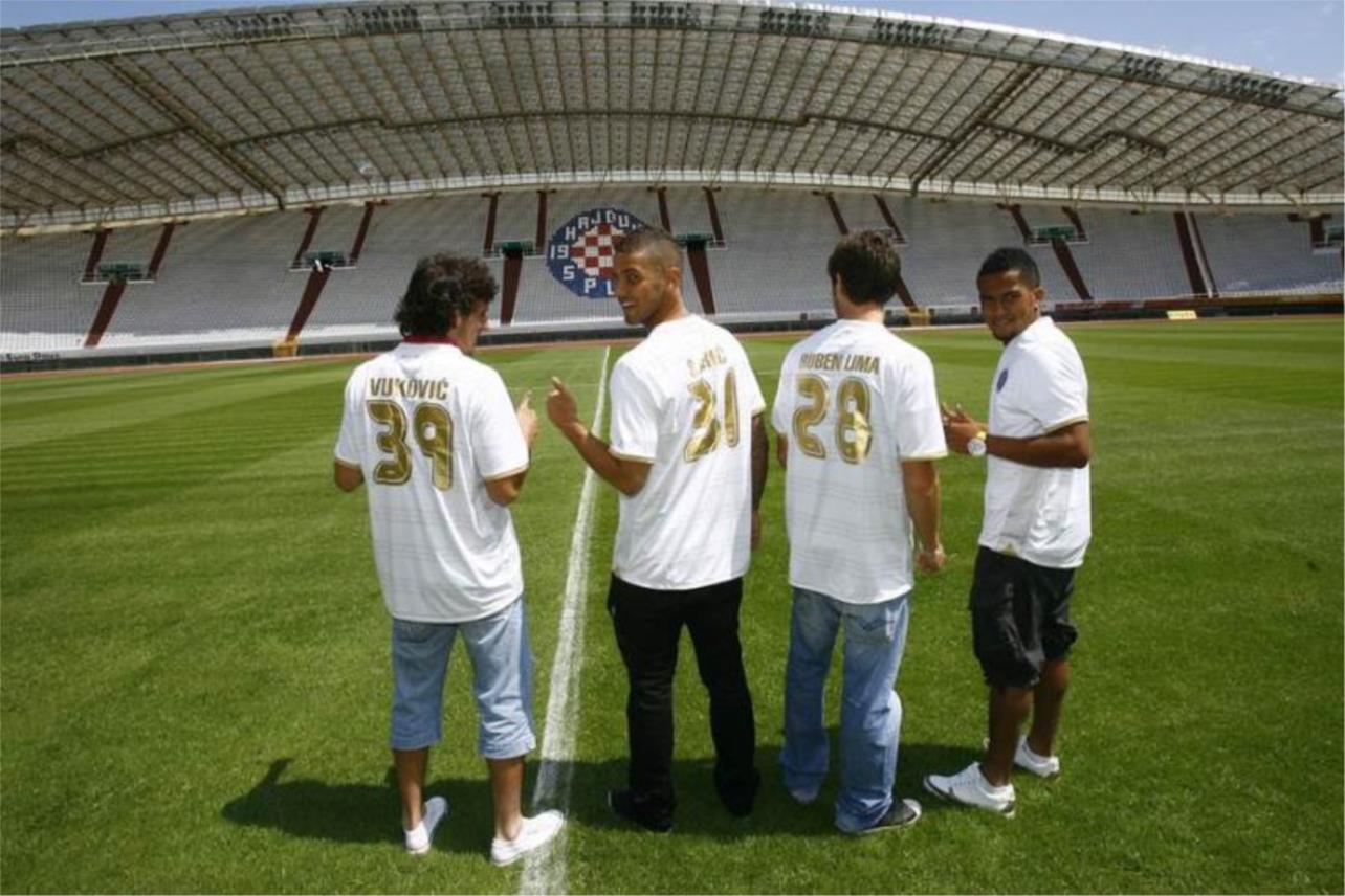 Hajdukovo pojačanje: Vuković, Sarić, Lima i james