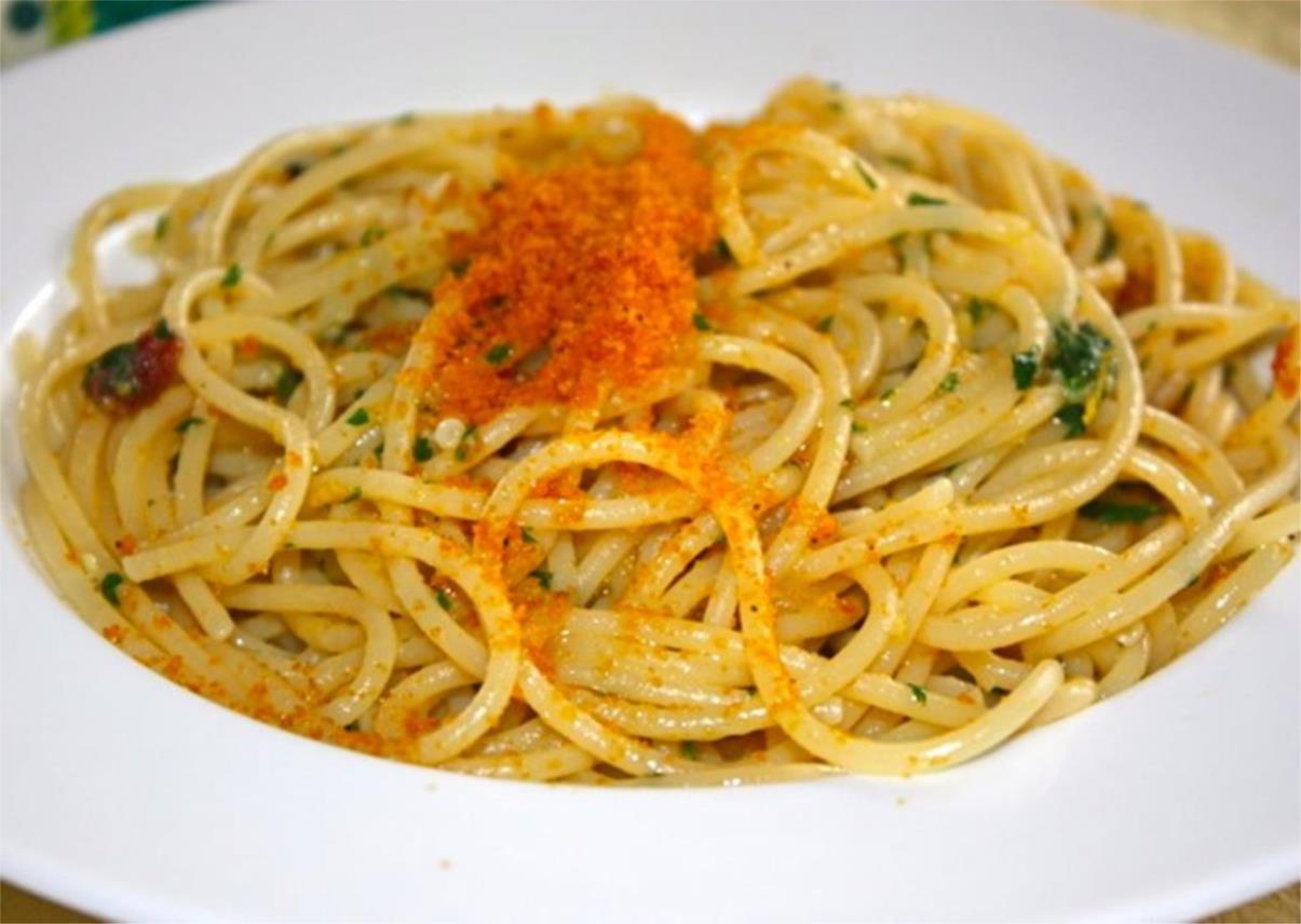 Spaghetti s butargom 
