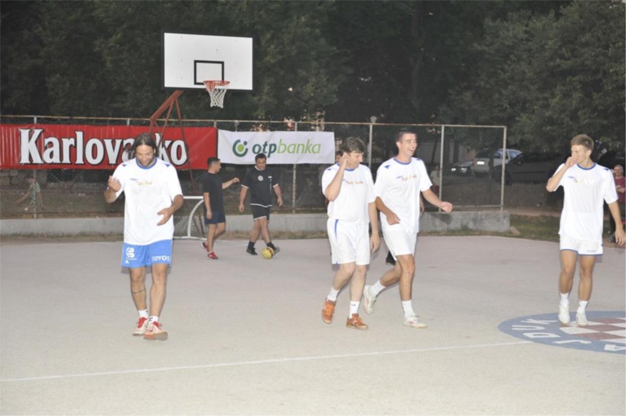 Na Turniru u Čokolinu zaigrali su i Ivano Balić i Nikša Prkačin