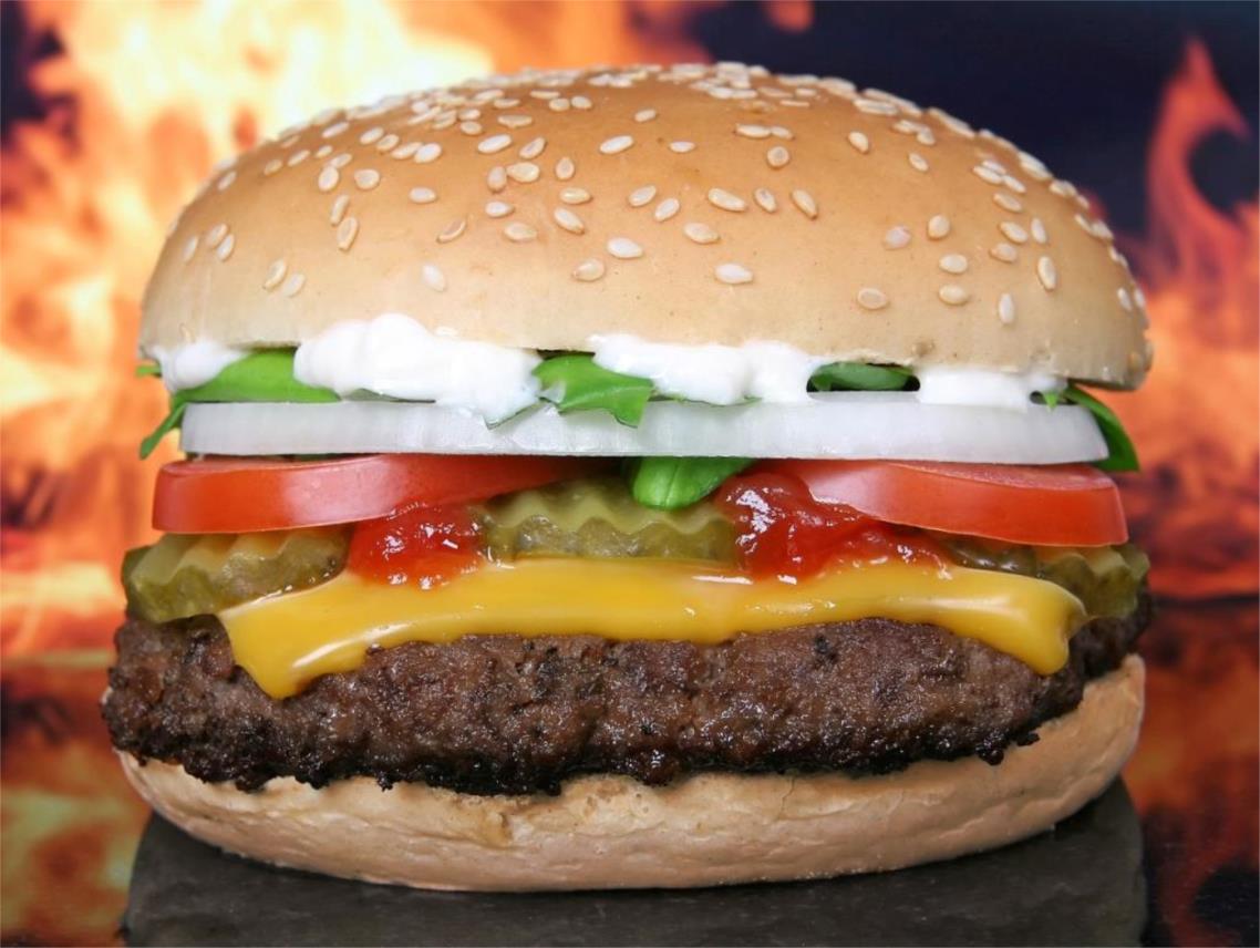 hamburger, brza hrana