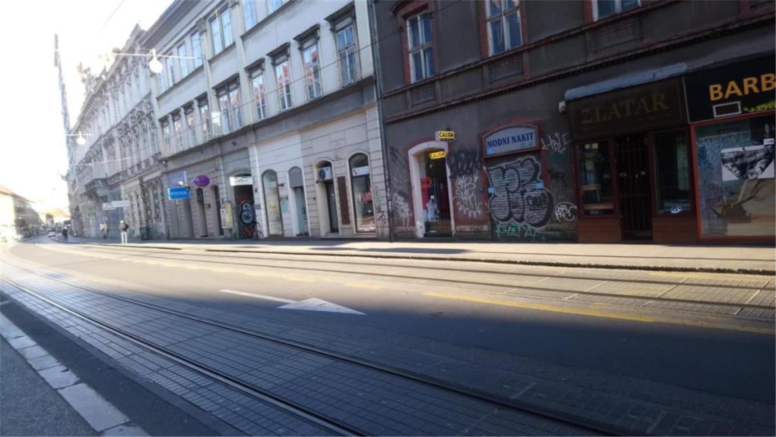 Centar Zagreba prazan 0