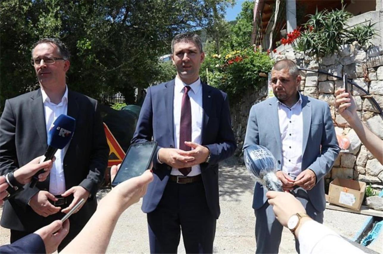 ZAHTJEVAN I OPSEŽAN PROJEKT Gradi se sustav vodoopskrbe i odvodnje Mokošice, Štikovice i Malog Zatona  0