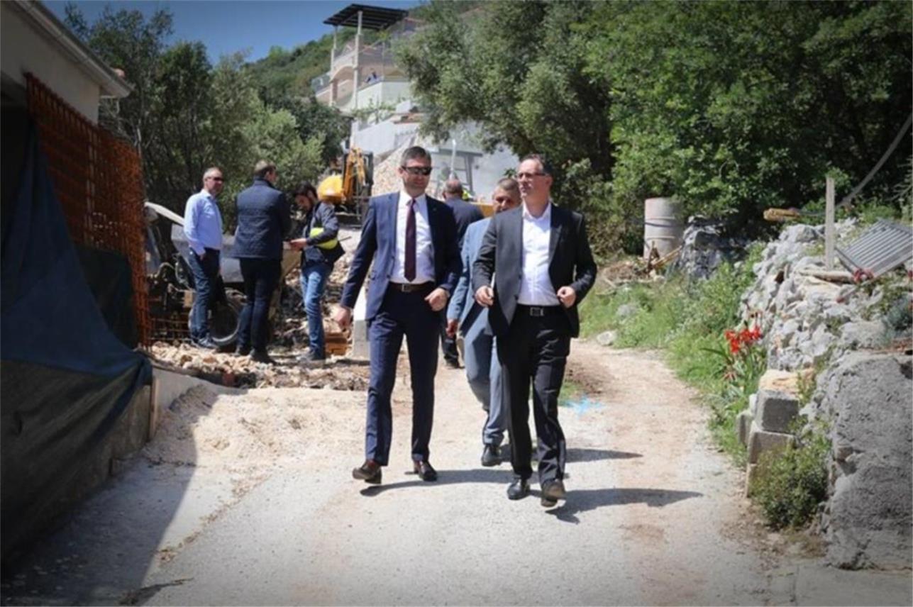 ZAHTJEVAN I OPSEŽAN PROJEKT Gradi se sustav vodoopskrbe i odvodnje Mokošice, Štikovice i Malog Zatona  0